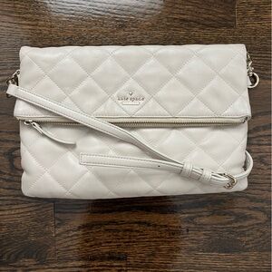 Kate Spade Quilted Fold-Over Crossbody